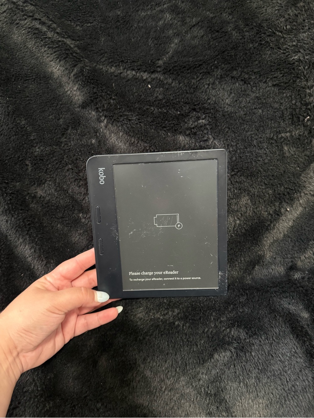 Black eReader - Portable Touchscreen eBook Reader